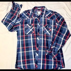 Sold ** Men’s  BKE XXL button down western  shirt